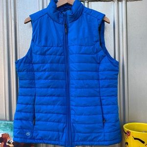 Stormtech Women's Puffer Vest XL Blue